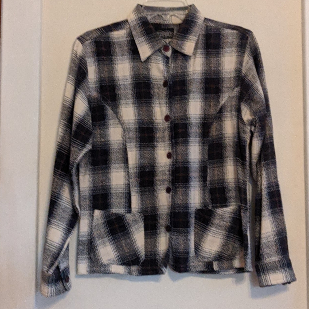 Vintage Cotton button front Shirt top size Small